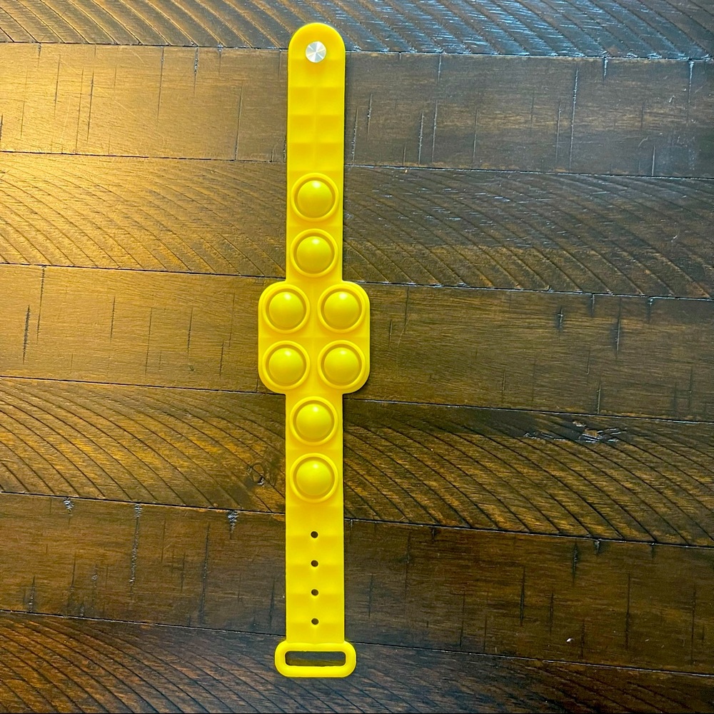 Yellow‎ Fidget Pop It Bracelet